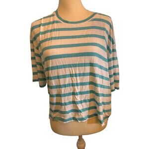 Addison Bay The Everyday Short Sleeve in Marine Stripe, Size XL, NWT